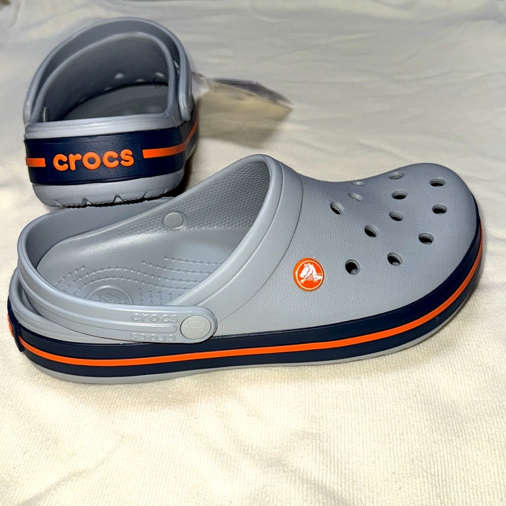 Classic Gray Crocs Clogs - Picture 2 of 5